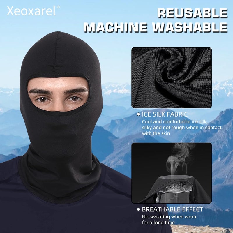 Xeoxarel 6 Pack Balaclava Ski Mask for Men/Women, Full Face Cover - Image 5